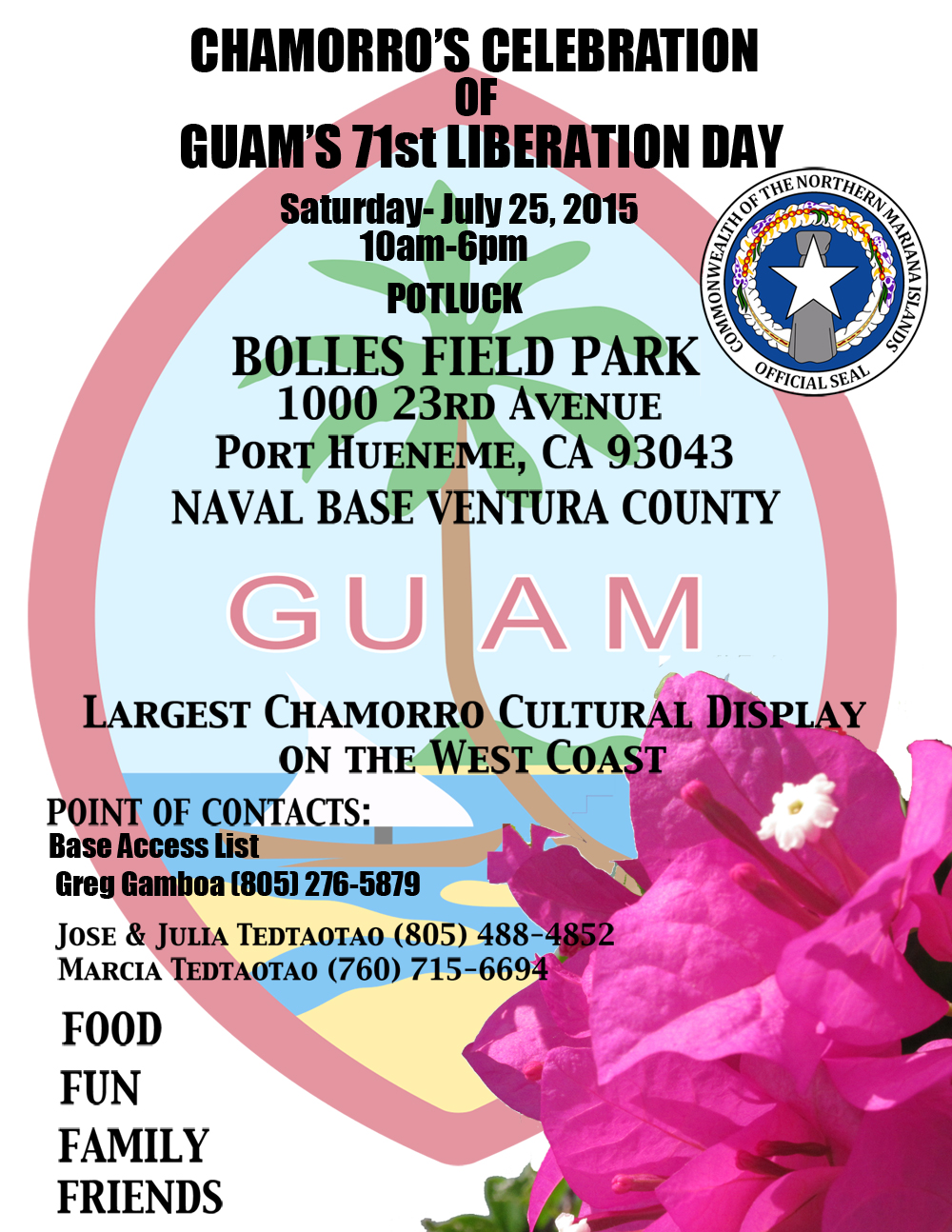 Ventura California Guam Liberation